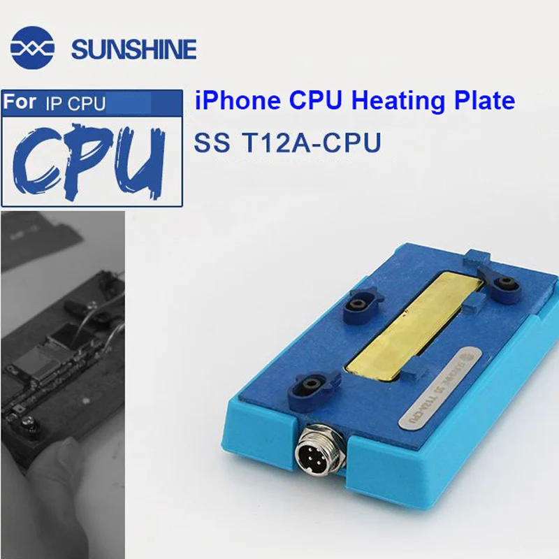 SS T12A материнская плата сепаратор нагревательная станция для iPhone X Процессор IC чип