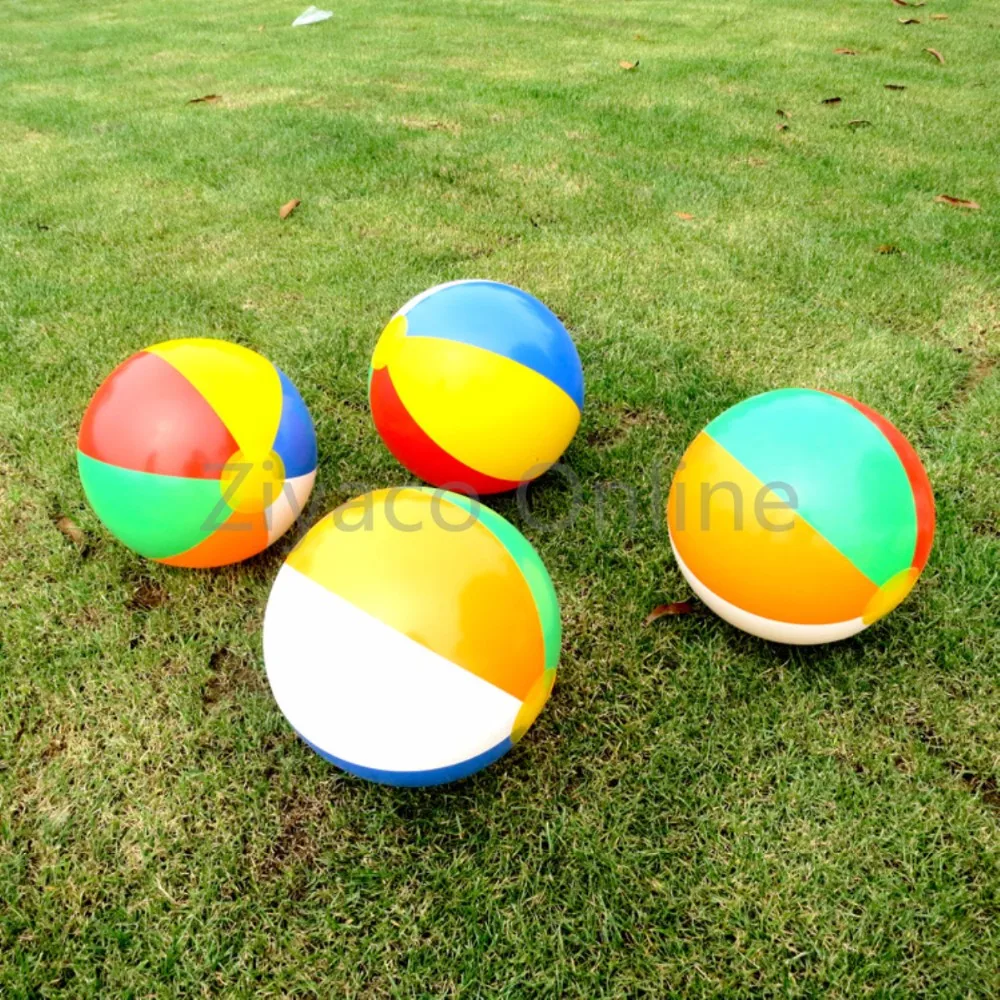 1pcs Colorful Small 23cm Inflatable Swimming Pool Play Party Water Game Balloon Beach Ball Fun Toy Accessories Sports | Спорт и