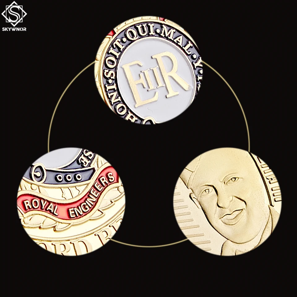 Боевой меч Второй мировой войны Пляжная битва Эр королевские инженеры памятная