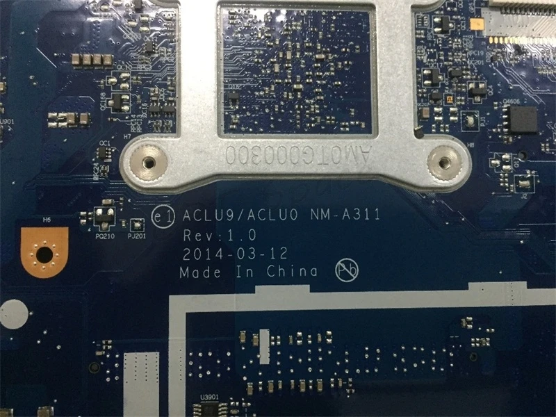 G50-30 FRU системной платы: 5B20G91616 для lenovo G50-30 Материнская плата ноутбука ACLU9/ACLU0 NM-A311 SR1YW N3540 DDR3 820 м 1 Гб