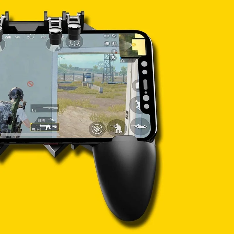 PUBG кнопка поворота Геймпад контроллер мобильный для PUBG IOS Android шесть 6 пальцев операционный геймпад периферийные устройства PUBG контроллер