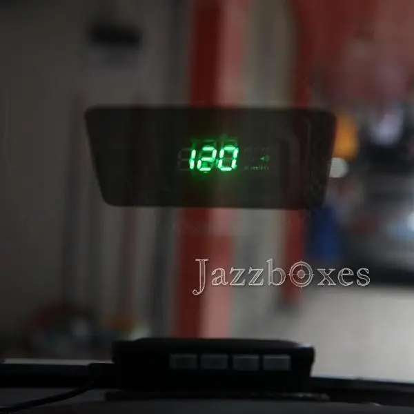 Универсальный Автомобиль Предупреждение О Скорости Plug Play Авто GPS HUD Head Up Display System 12