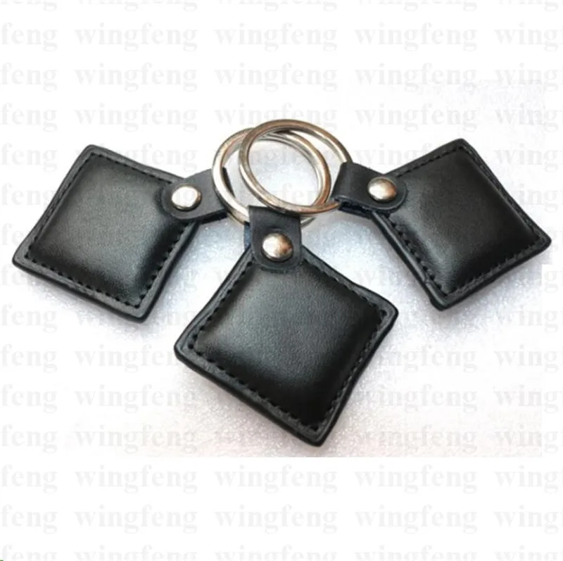 Брелок из натуральной кожи прочный водонепроницаемый 125 кГц EM4100 1000 шт./лот|rfid