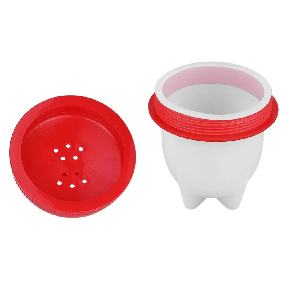 6 шт. силиконовые egglettes яйцо Плита яйца вкрутую без В виде ракушки для Инструменты