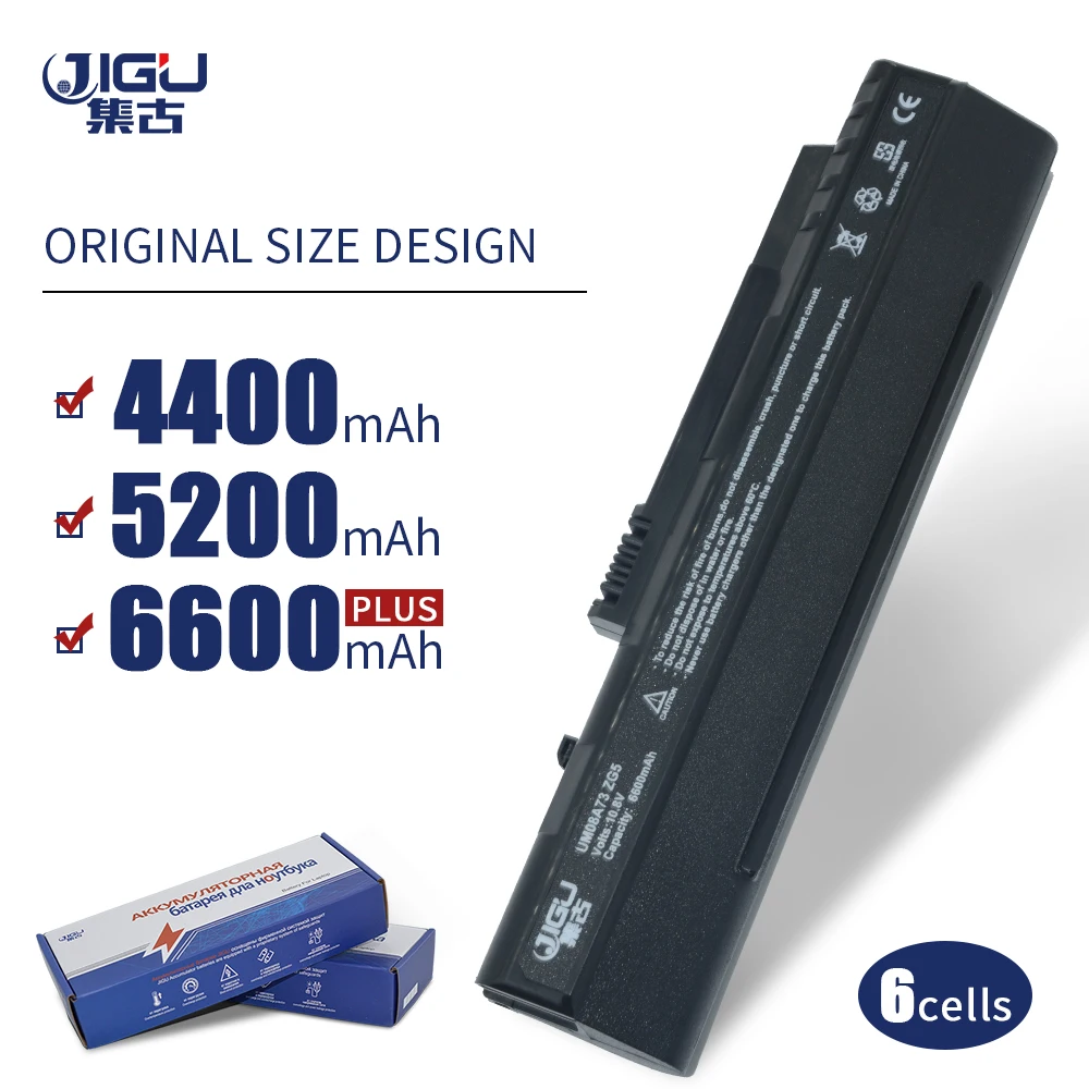Аккумулятор JIGU 6 ячеек для ноутбука ACER Aspire One A150 AOD150 AOD250 D250 ZG5 UM08A31 UM08A71 UM08A72 UM08A32
