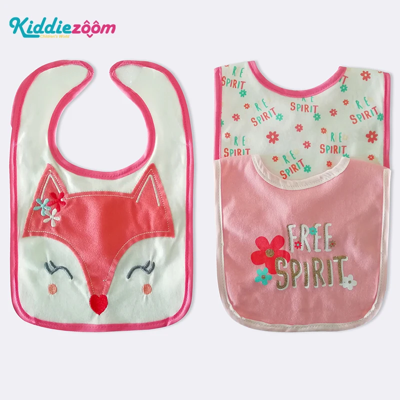 3PCS/SET New Baby &amp Kids Girl Boy Child Medium Cute newborn Pocket Children Newborn Accessories Infant Bibs for Toddler | Детская