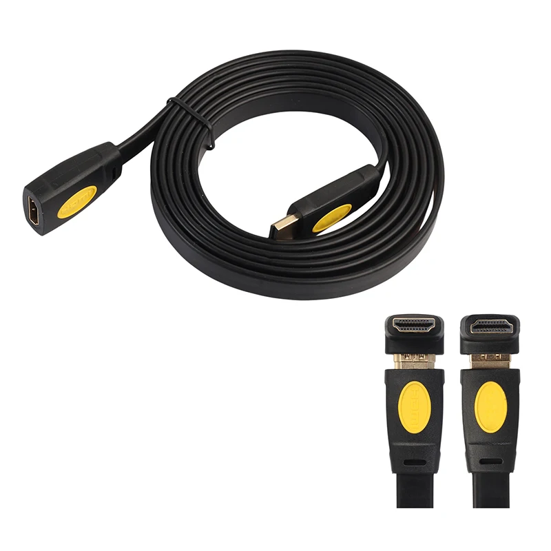 1 комплект Мужской Кабель Удлинитель на Женский HDMI 4 К 2.0 advanced кабель для HD ТВ ЖК