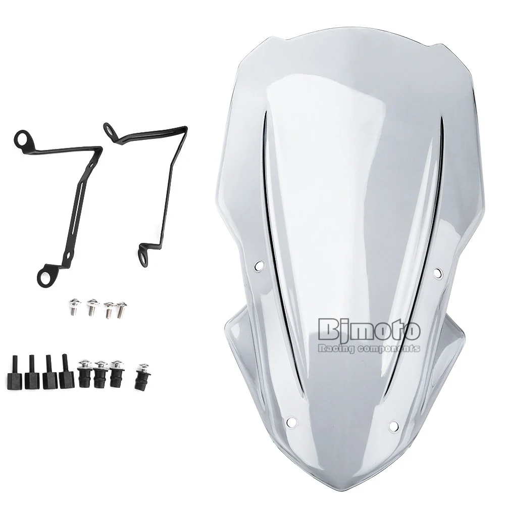Bjmoto Мотоцикл Мотокросс Clear Z 900 экран лобовое стекло ветер экран воздушный дефлектор кронштейн для Kawasaki Z900