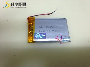 Аккумуляторная литий-ионная полимерная батарея 453550 900 мАч 3,7 В 453450, защита печатной платы, светильник для майнинга