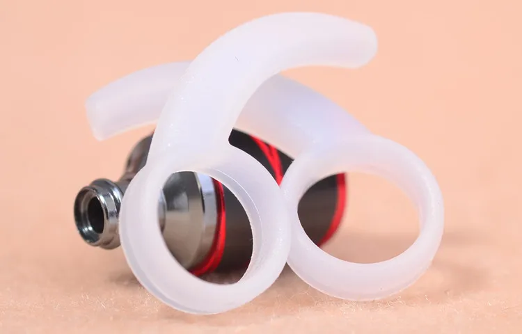 

Promotions 2 Color Silicone Earphone ear hooks plugs earhook earplug for In-Ear Headphone 4pcs/lot Free shipping
