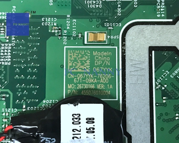 Материнская плата PCNANNY 67YYK 067YYK 15239-1 для Dell Inspiron 11 3162 Вт/Pentium N3700 DDR3 &quotкласса А&quot