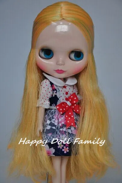 12 &quotтелесная кукла смешанные волосы (желтый и зеленый) цвет глаз Макияж на лице