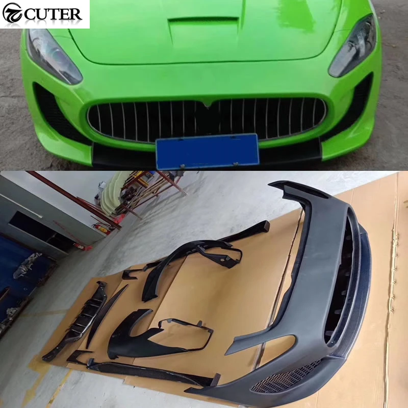 GT DMC стильный комплект кузова автомобиля PP передний бампер задний диффузор