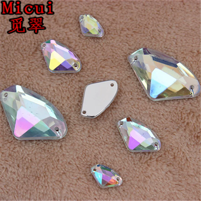 100 шт. декоративные акриловые бусины для одежды ZZ310|crystal flatback rhinestones|flatback rhinestonescrystal