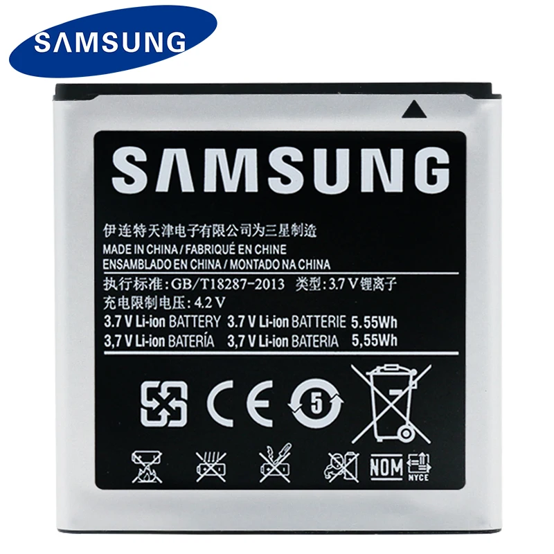 Samsung 100% Оригинальные Замена Батарея для samsung Galaxy S Advance i9070 I659 B9120 I9070P 1500 мАч EB535151VU |