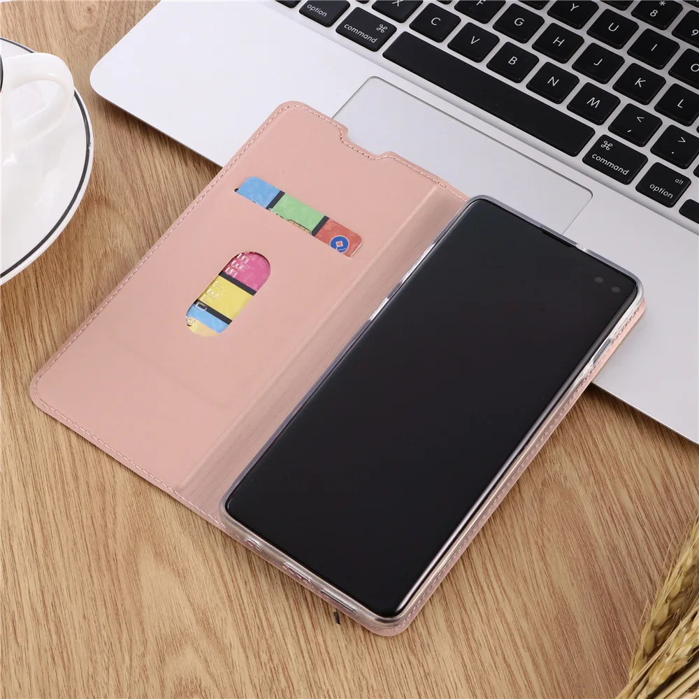Кожаный чехол-книжка для samsung S10, S9, S8 Plus, Lite, Стильный чехол-книжка с подставкой и бумажником, чехол для телефона samsung Note 10, 9, 8, S10 Plus, S7 Edge