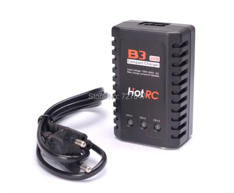 B3 20W 2 S-3 S Lipo батарея компактный легкий баланс зарядное устройство для RC модели US