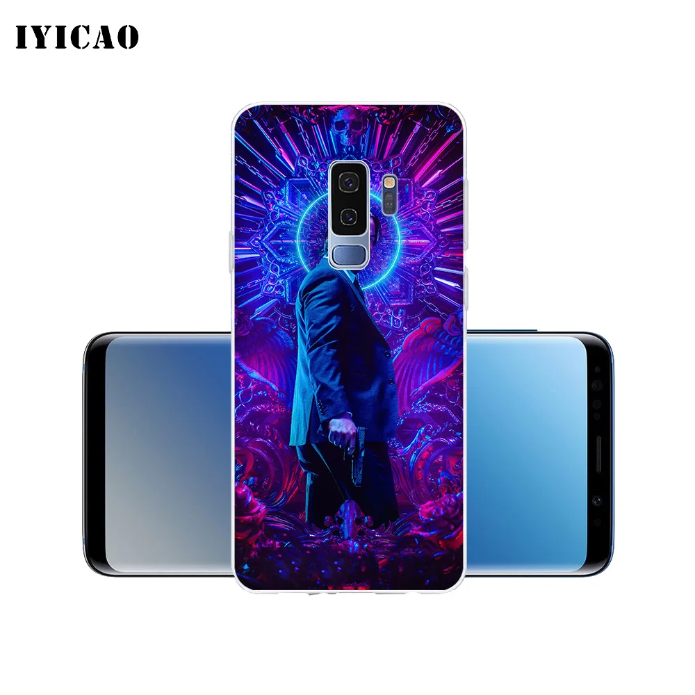 Мягкий силиконовый чехол для телефона IYICAO John Wick Chapter 3 Samsung Galaxy S10e S10 S9 S8 Plus S7 Edge