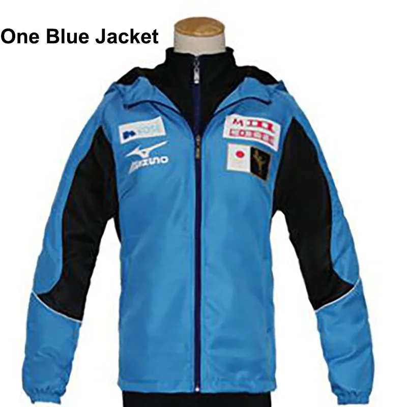 Anime Yuri on Ice Katsuki Yuri Jacket Plisetsky Cosplay Carnival Halloween Costumes Unisex Japanese Style Yurio Sportwear Outfit