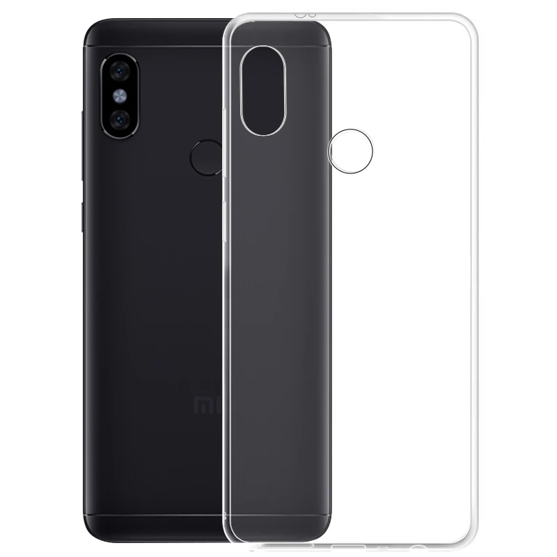 Прозрачный мягкий силиконовый чехол из ТПУ Для Xiaomi Mi 6X A2 Mi6X MiA2 Ультратонкий для