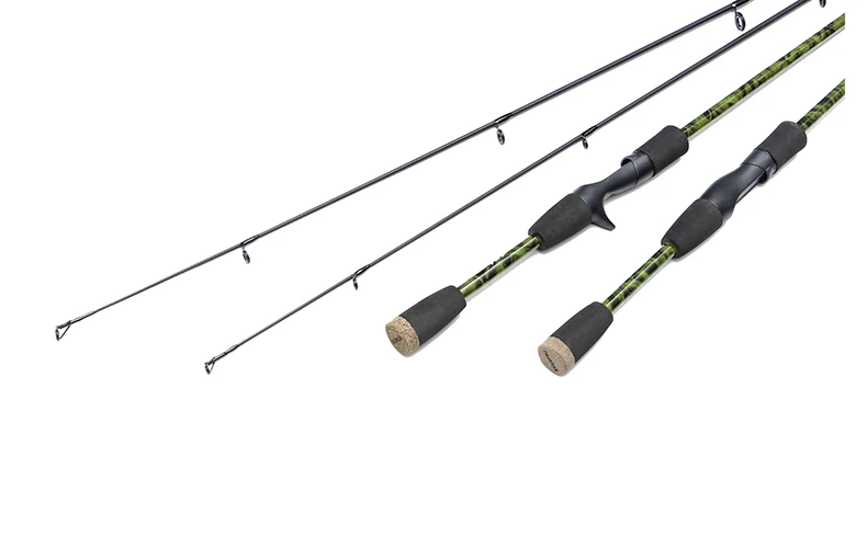 Fishing rod travel ultra light casting spinning lure 3g-21g M Power Rod 1.8m 2 section