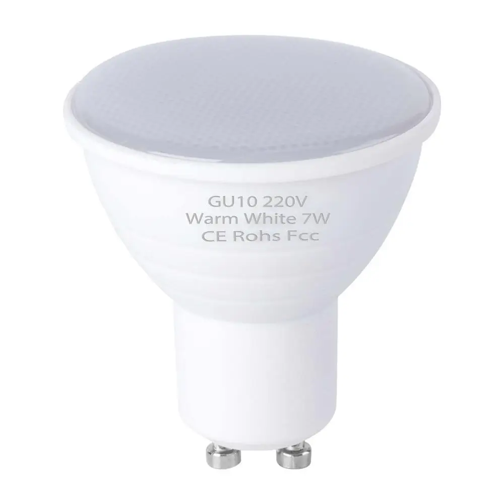GU10 Milky 10 шт. GU10 Светодиодный светильник MR16 Точечный светильник 220V Focos светодиодный светильник 5W 7W Ampoule gu 10 Светодиодный светильник GU5.3 Точечный светильник энергосберегающий 2835 SMD - Испускаемый цвет: GU10 Milky