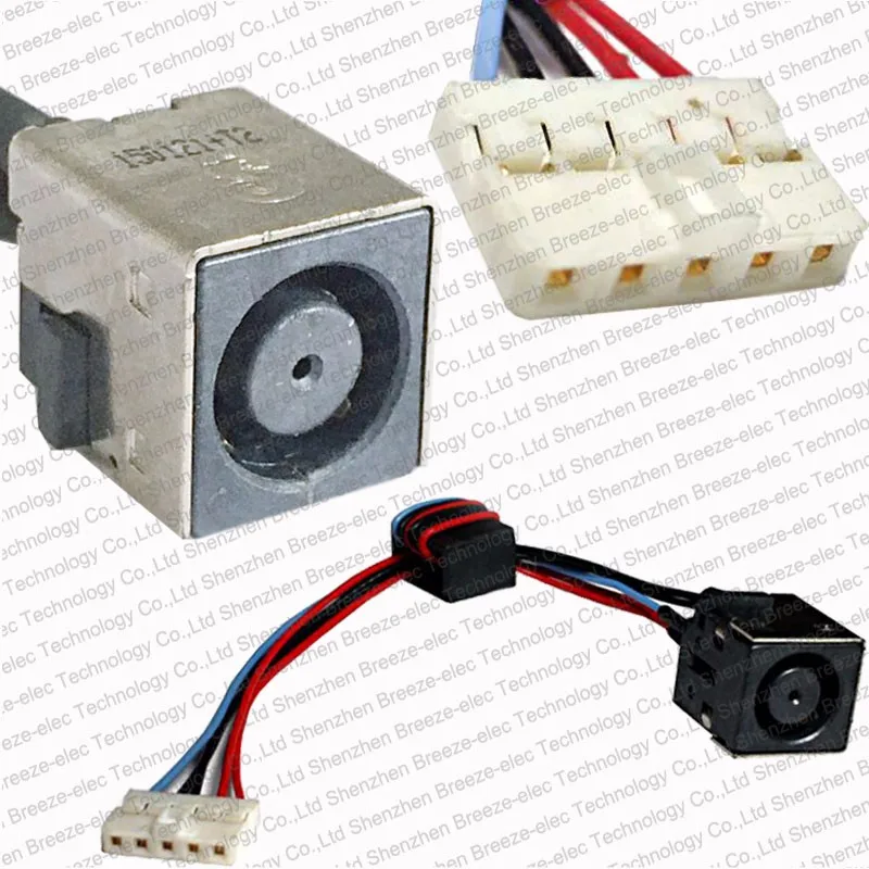 5 шт./лот разъем для порта питания постоянного тока ноутбука DELL Vostro 3560 Inspiron INS 15R 5520