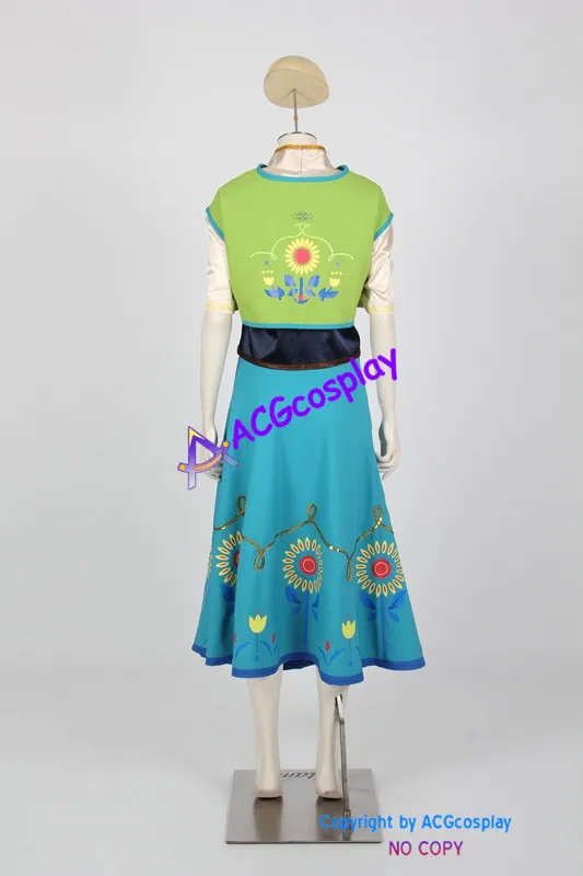ACGcosplay костюм Анны для косплея юбка платье |