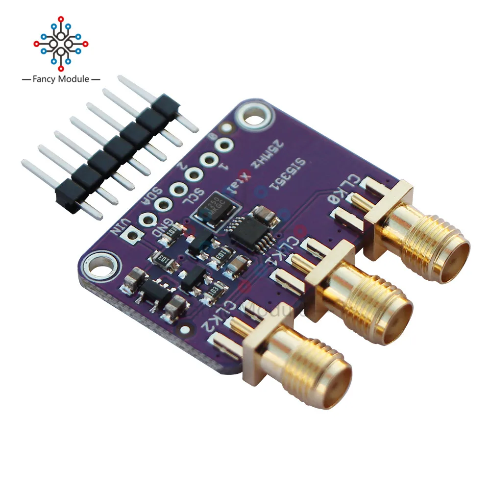 Si5351A I2C 25 МГц генератор сигналов часы Breakout Board 8 кГц 160 для Arduino|signal generator|generator signalsignal