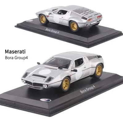 2 1:43 Масштаб итальянский Maseratis литой автомобиль Модель автомобиля игрушки антикварные винтажные спортивные мышцы для детей игрушки подарки оригинальная коробка - Цвет: 2