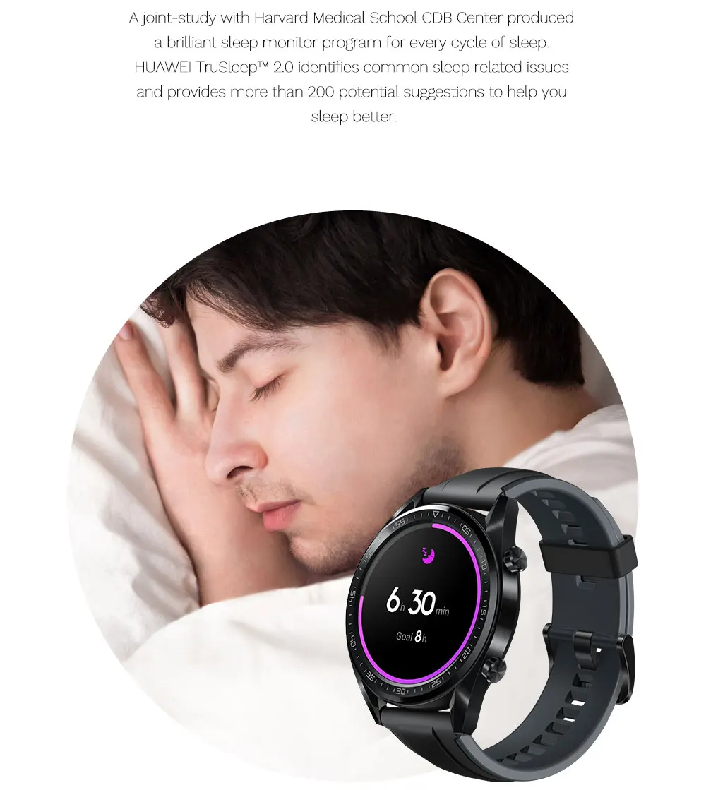 Huawei Watch GT уличные спортивные умные часы с поддержкой gps NFC цветной экран 5 атм водонепроницаемый напоминание о звонках для Android iOS
