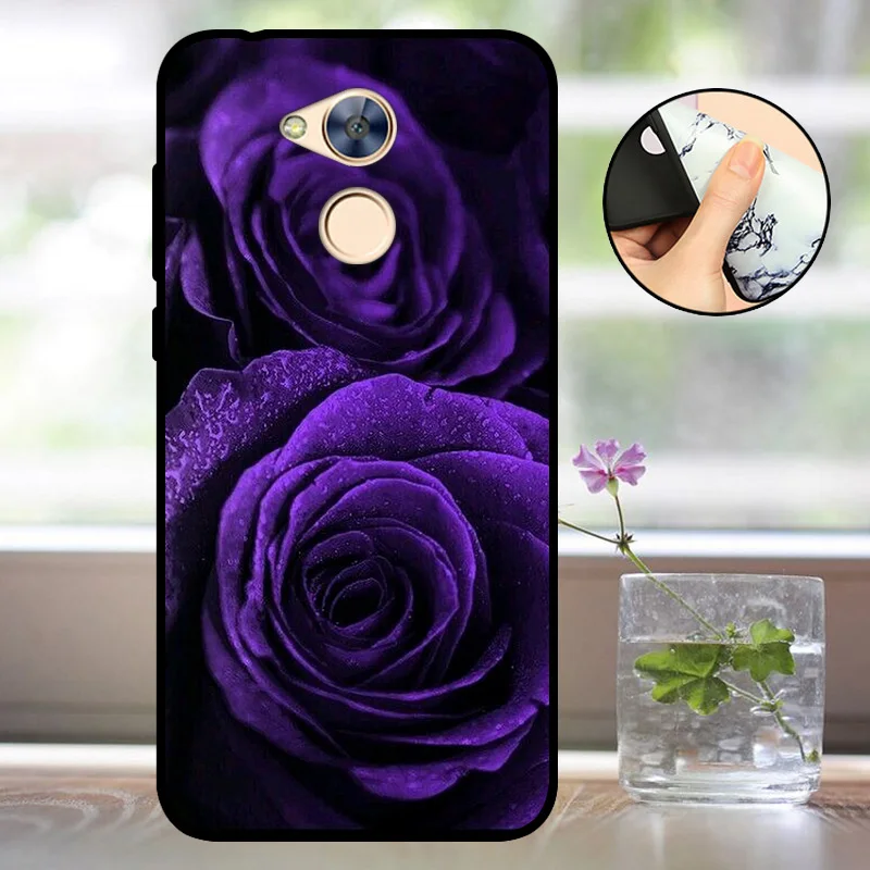 HZM Funda Honor 6A чехол для телефона huawei Honor 6A чехол силиконовый матовый чехол huawei Honor 6A DLI TL20 6 A Honor6A мягкий чехол - Цвет: HZM