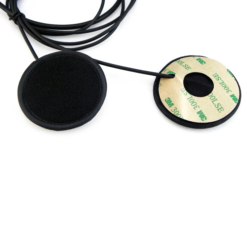 Мотоциклетная гарнитура для шлема закрытые наушники с полным покрытием PTT 2 Pin