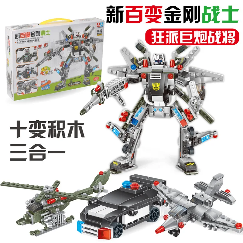 ThinkEasy 6 шт./партия робот трансформер автомобили Prime игрушки Bruticus фигурки героев