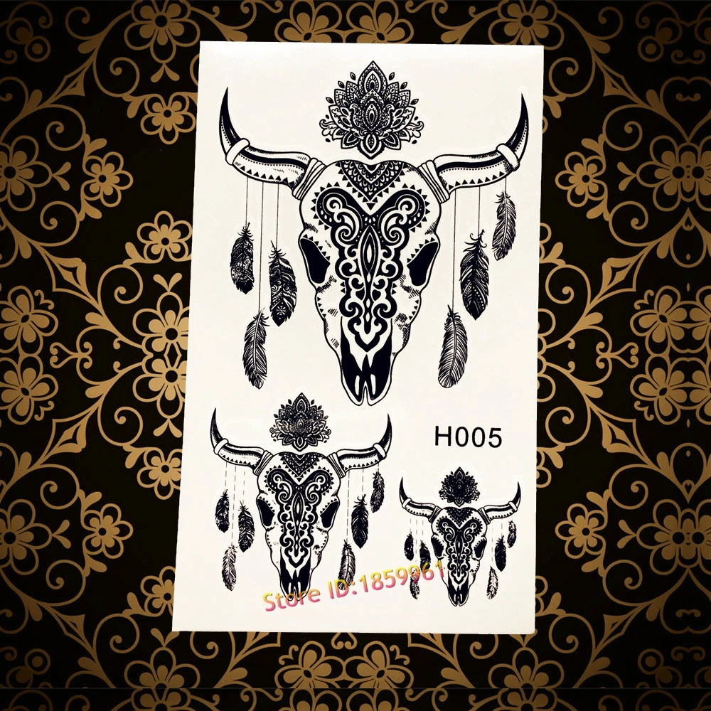 Горячие exculsive Водонепроницаемый Татуировки Сексуальные Для женщин плечо рук