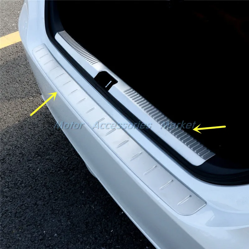 Новая защитная накладка из нержавеющей стали для багажника TOYOTA Camry