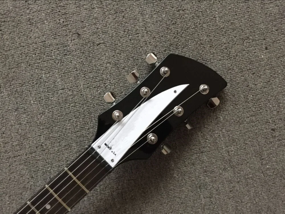 Новая+ завод+ черный Rickenback 360 Электрический Джаз Гитары полу полые Ricken 330 Гитары гриф Ric