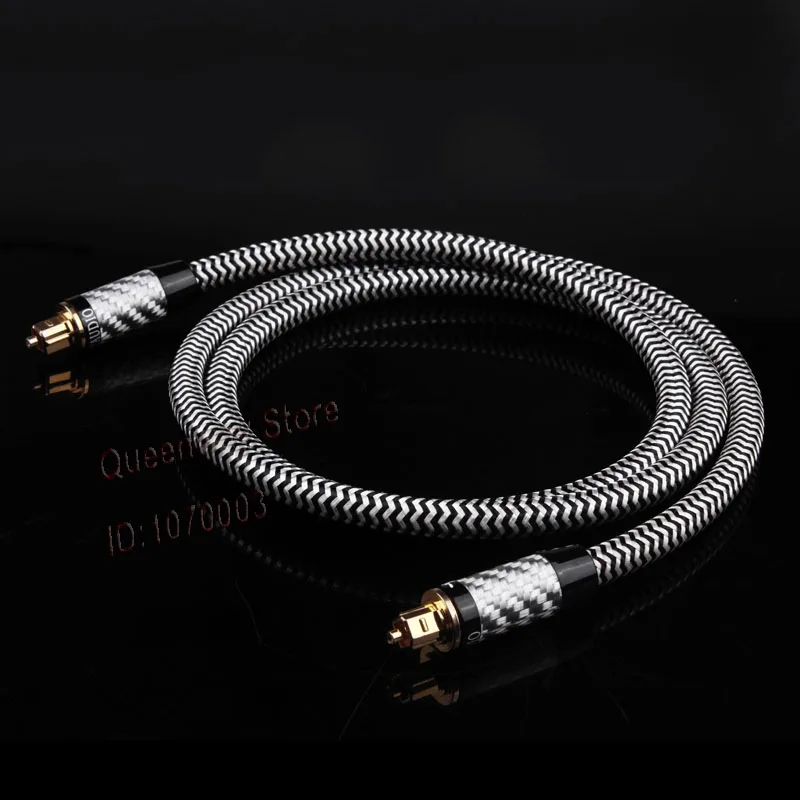 Hi End HiFi Цифровой аудио волоконно оптический кабель 5 1 DTS Dolby цифровой ЦАП