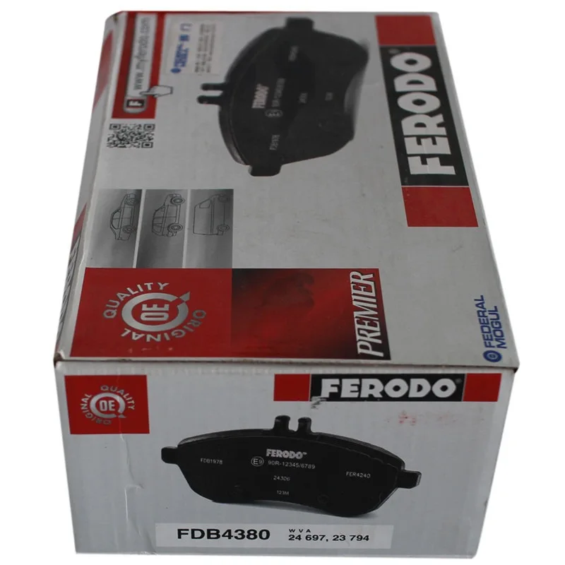 4 шт./компл. ferodo передние тормозные колодки для BMW 520 523 525 528Li я FDB4380 D|pad pad|pad brakepad set |