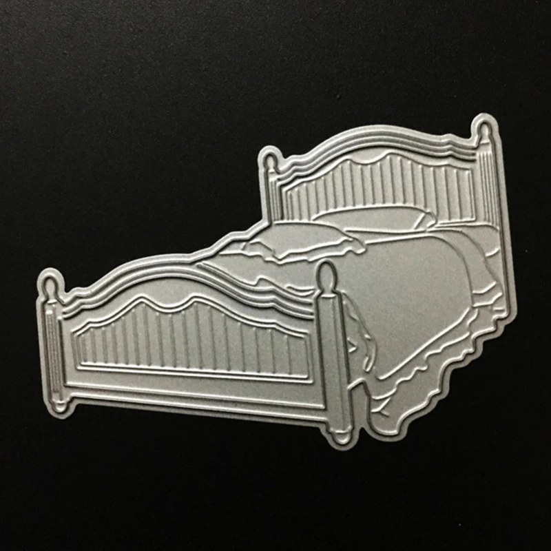 SCD043 кровать металла резки штампы для трафареты скрапбукинга Украшение альбома с