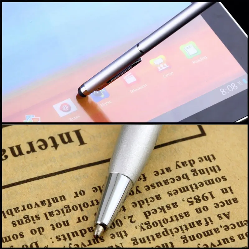 10 шт тонкий стилус емкостный сенсорный из микрофибры стилус сенсорный для ipad для iphone белый