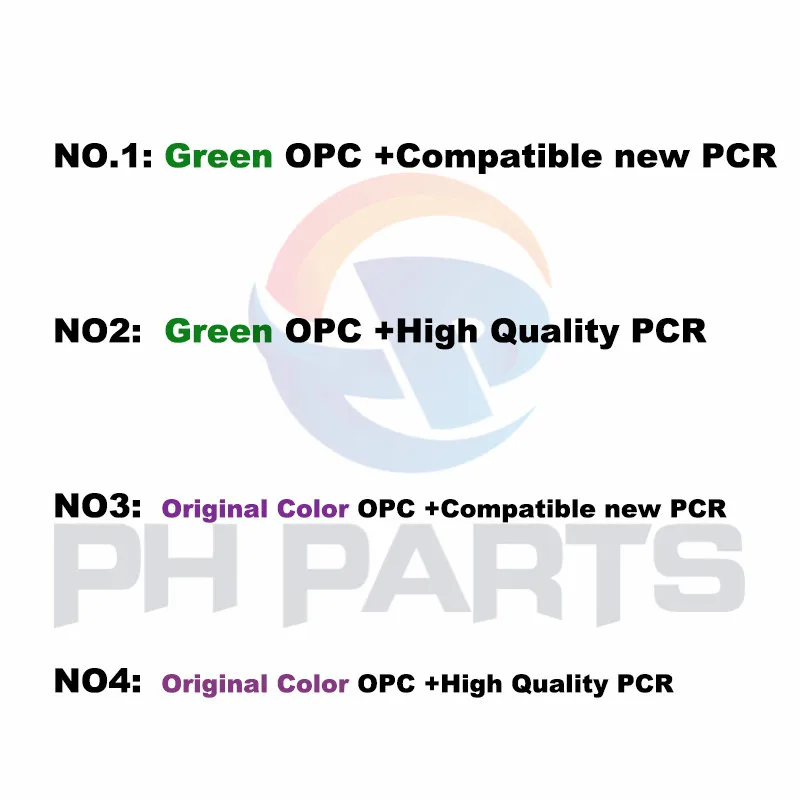 

1setX OPC Drum for Ricoh MP C2000 C2500 C2800 C3300 C4000 C5000 C3500 MPC2500 PCR Primary Charge Roller OPC Drum Cleaning Blade