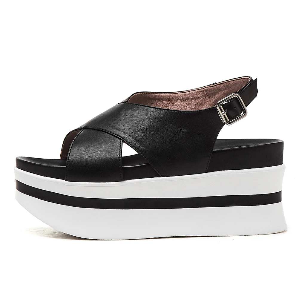 DORATASIA 2020 новые лаконичные туфли из натуральной кожи женская обувь на толстой