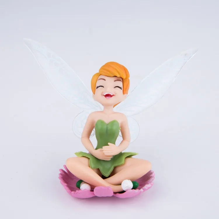 4 шт./лот высокое качество ПВХ цветок ангел маленькие девочки очаровательные