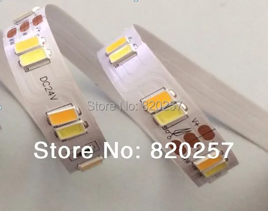 Светодиодная лента Samsung 5630 SMD CCT с регулируемой цветовой температурой и яркостью 5