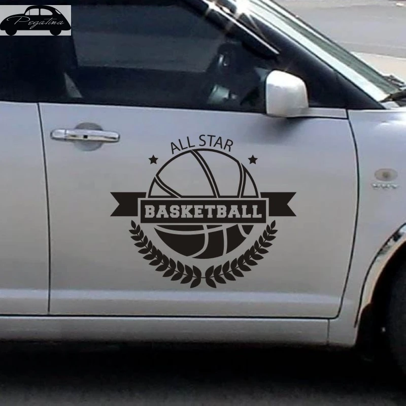 Наклейка на тему баскетбола спортивная Автомобильная наклейка шлемы детская