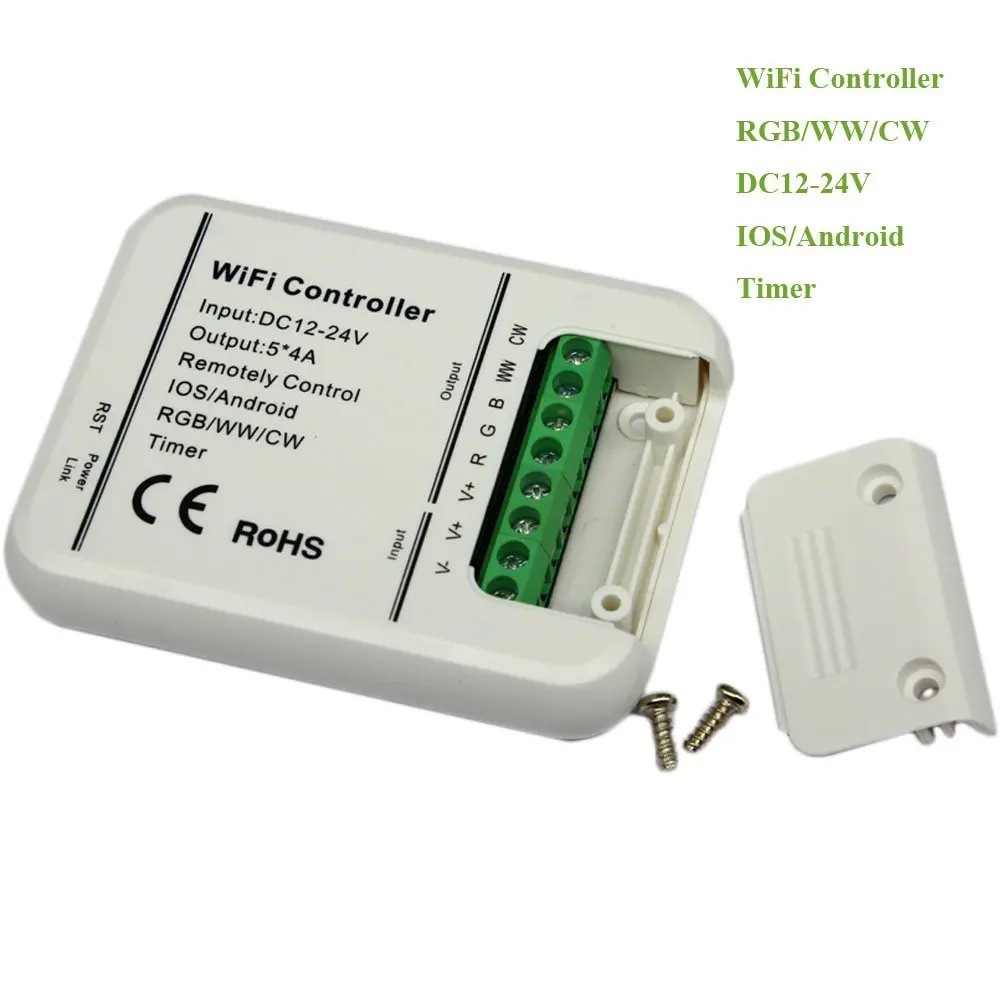 C19 затемнения Беспроводной AC/DC 12 24 V IOS Android WI FI пульт дистанционного управления 5