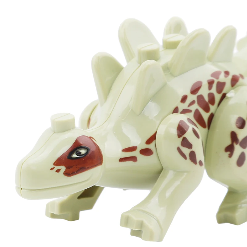 Забавные динозавры DIY блоки Фигурки Динозавров Юрского периода сборные с Legoings