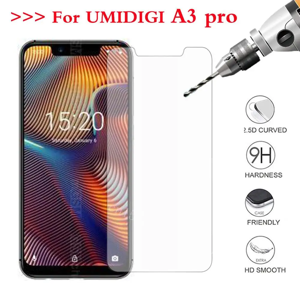 Закаленное стекло для UMIDIGI A3 pro защитное покрытие экрана взрывозащищенное