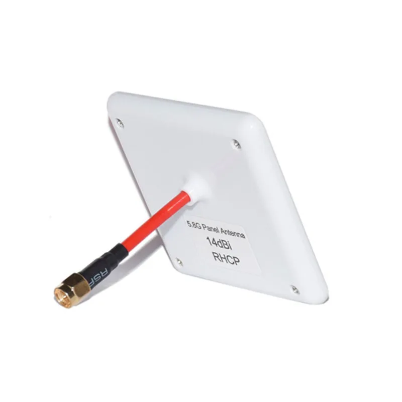ZRC-antena Circular polarizada de Panel plano de alta ganancia, 5,8G, 14dBi, SMA/RP-SMA, LHCP/RHCP, para transmisor FPV VS inmersi&oacute;n Fatshark-1